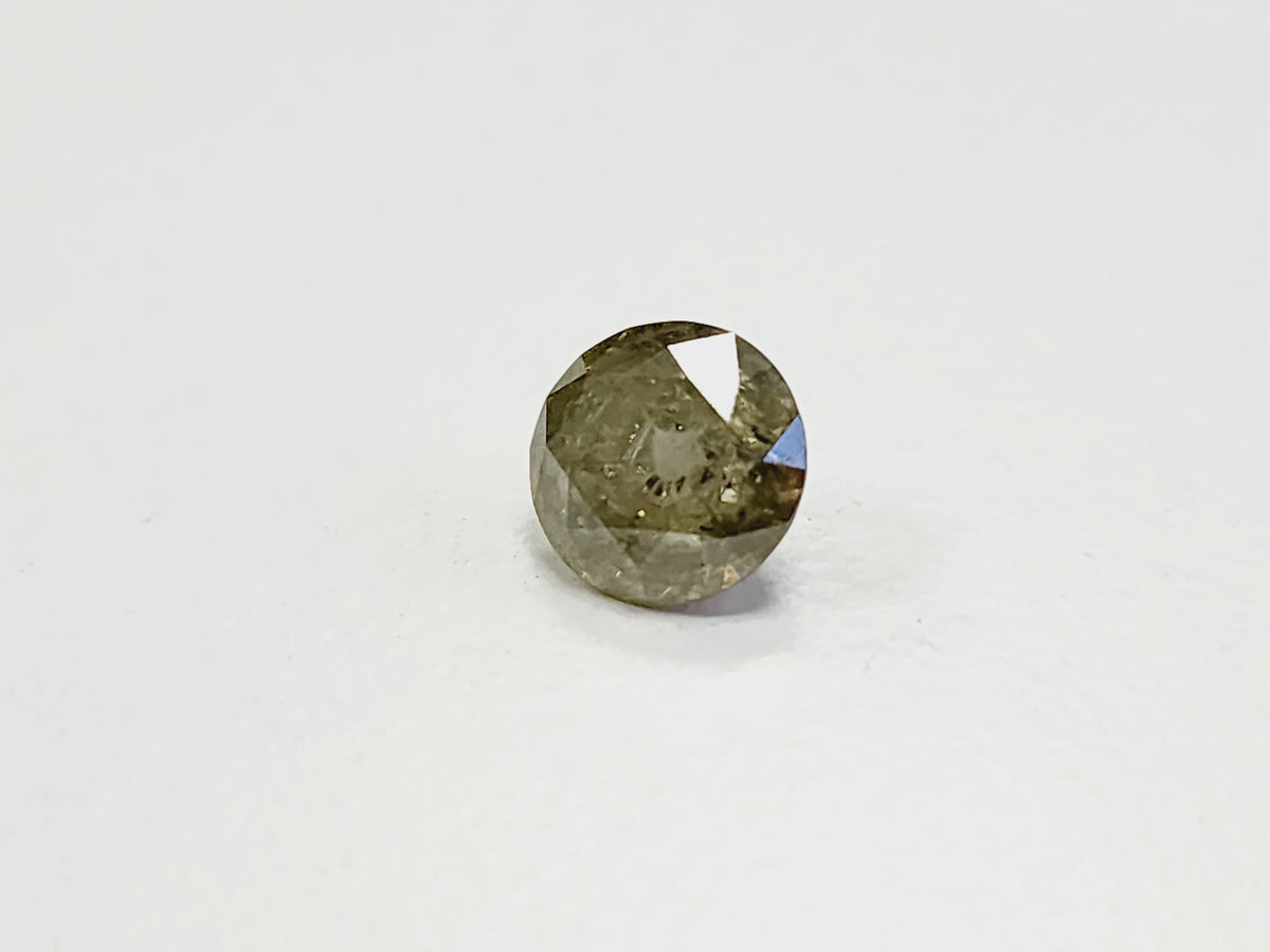 DIRECT WHOLESALE PRICING, 2.25 Carat Fancy Dark Green Round Diamond