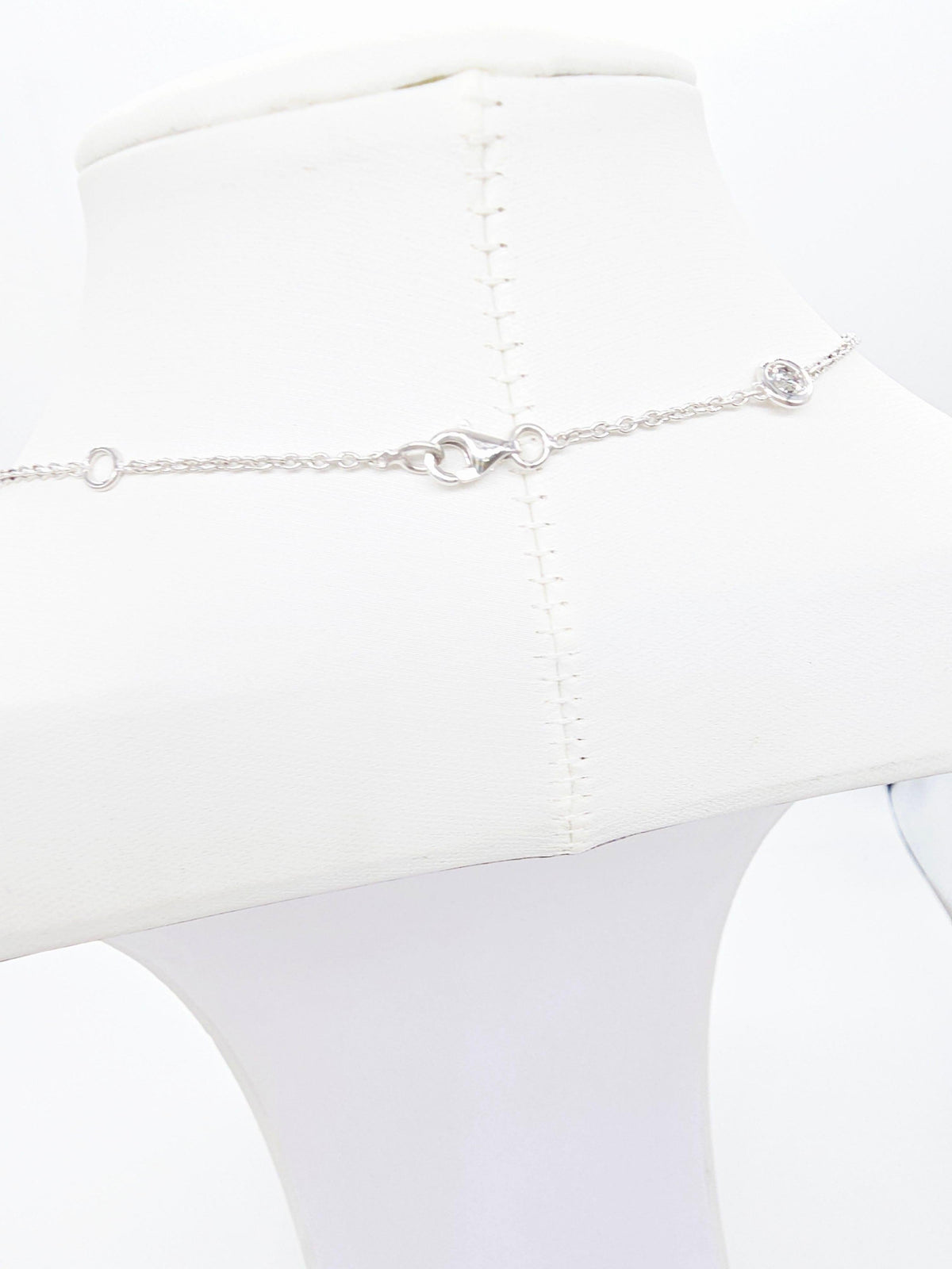 PRICE TO SELL- NO OFFERS, 2.16 cts Natural Diamond 14K White Gold Necklace