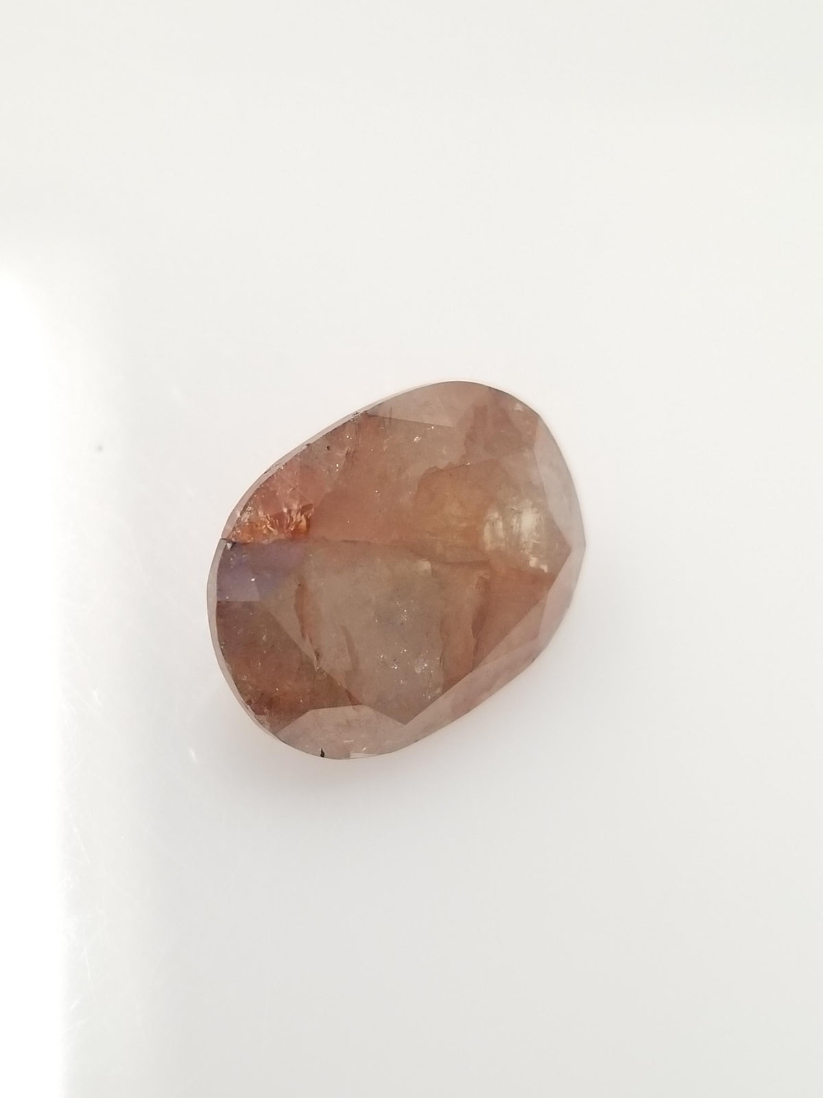 GIA CLEARANCE, 12.21ct Fancy Color Brown-Orange Oval Loose Diamond