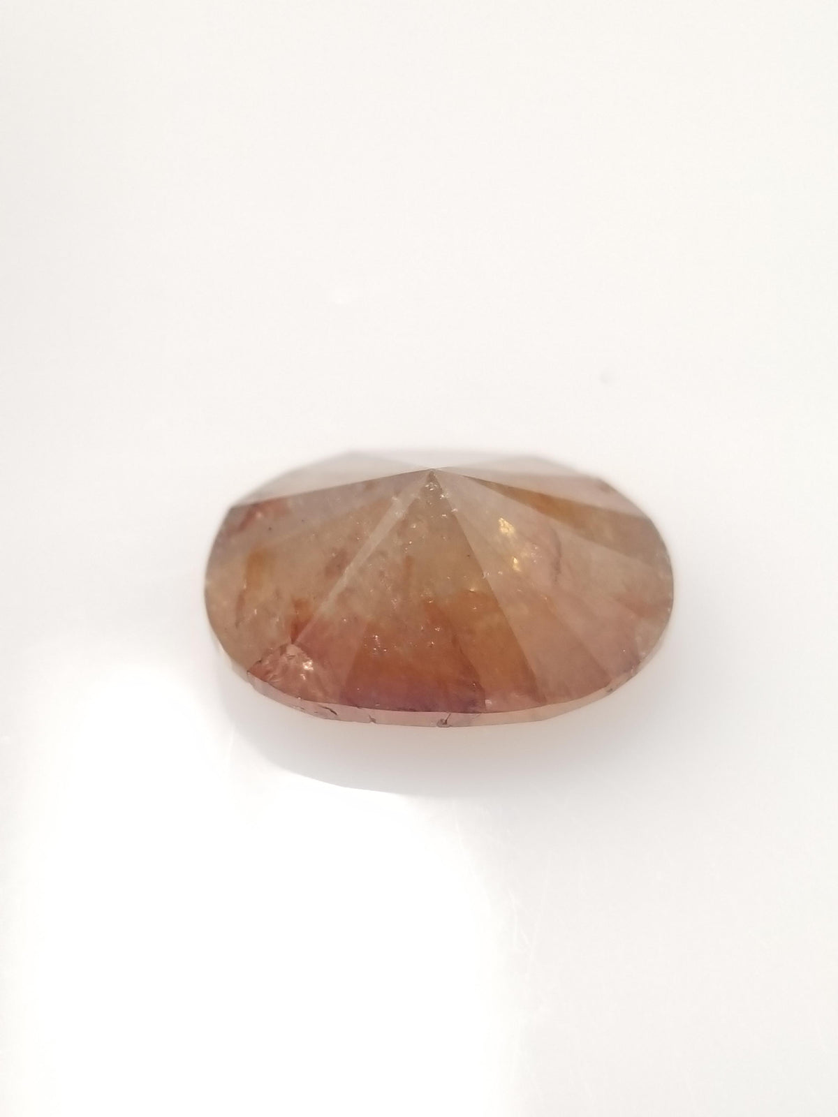 GIA CLEARANCE, 12.21ct Fancy Color Brown-Orange Oval Loose Diamond