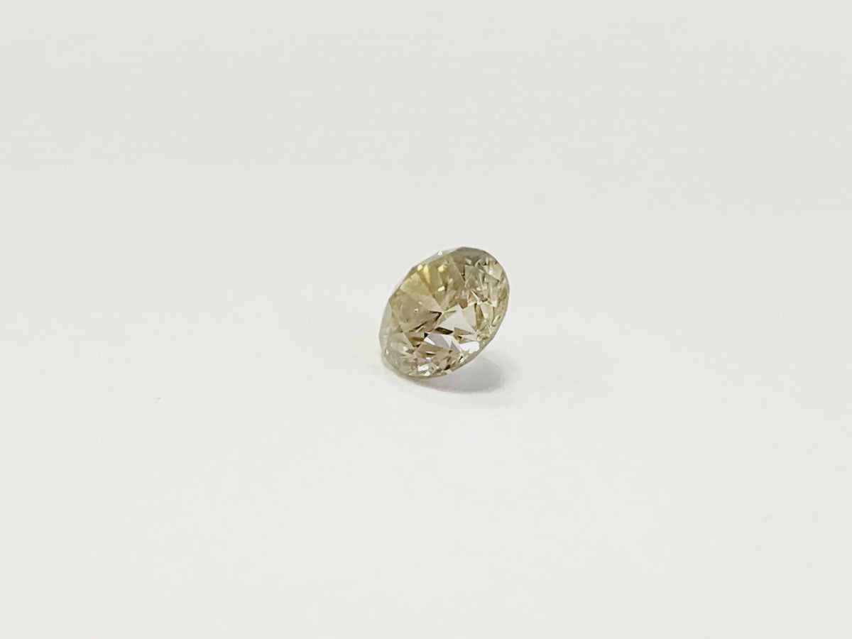 GIA CLEARANCE, 1.07 Carat Fancy Yellow Round Natural Diamond
