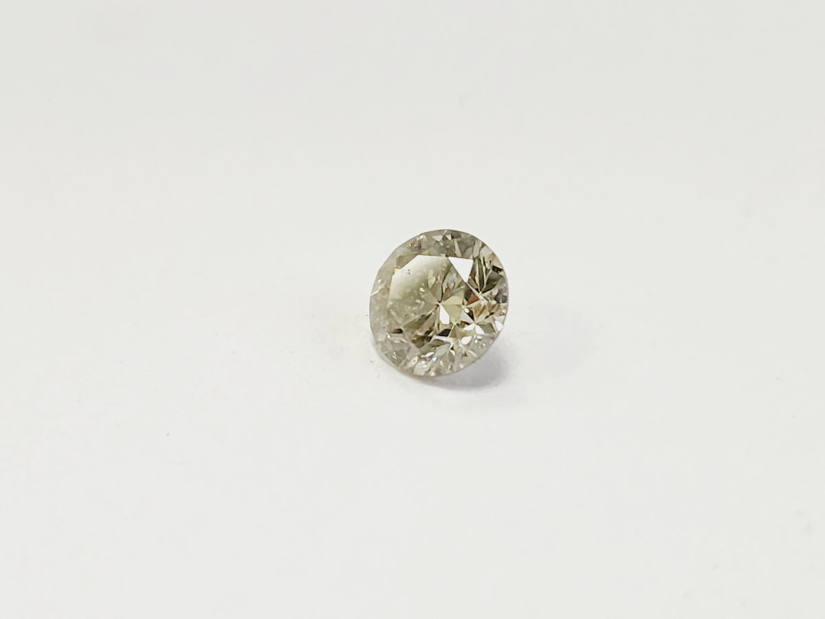 GIA CLEARANCE, 1.07 Carat Fancy Yellow Round Natural Diamond