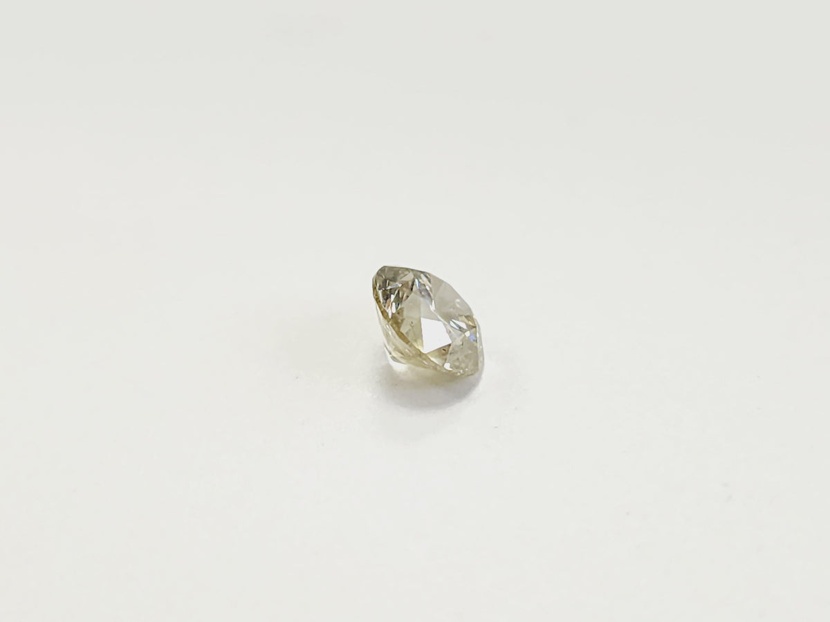 GIA CLEARANCE, 1.07 Carat Fancy Yellow Round Natural Diamond