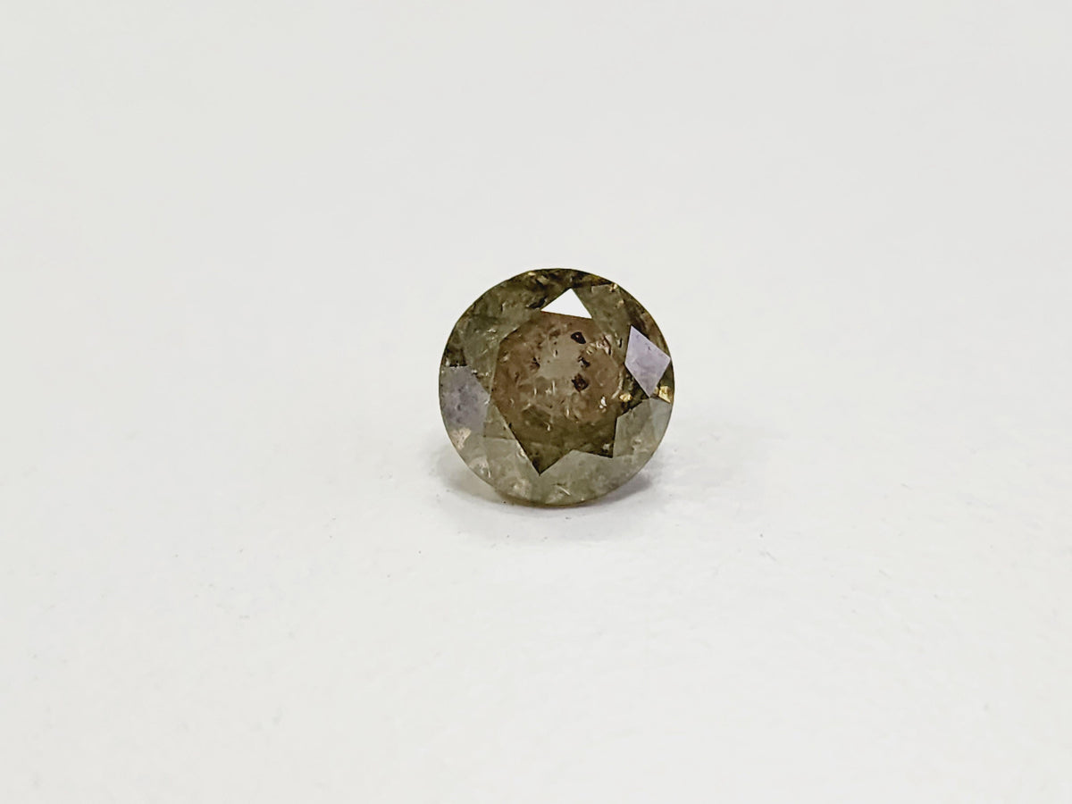 DIRECT WHOLESALE PRICING, 2.25 Carat Fancy Dark Green Round Diamond