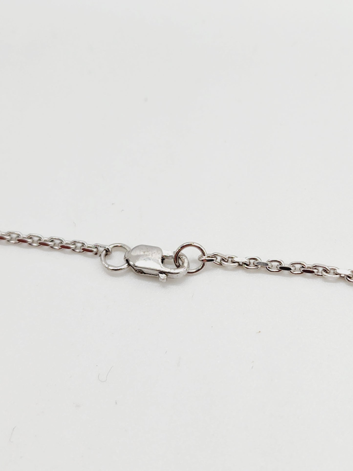 5.85 Carat Mini Diamond Tennis Necklace – 14K White Gold