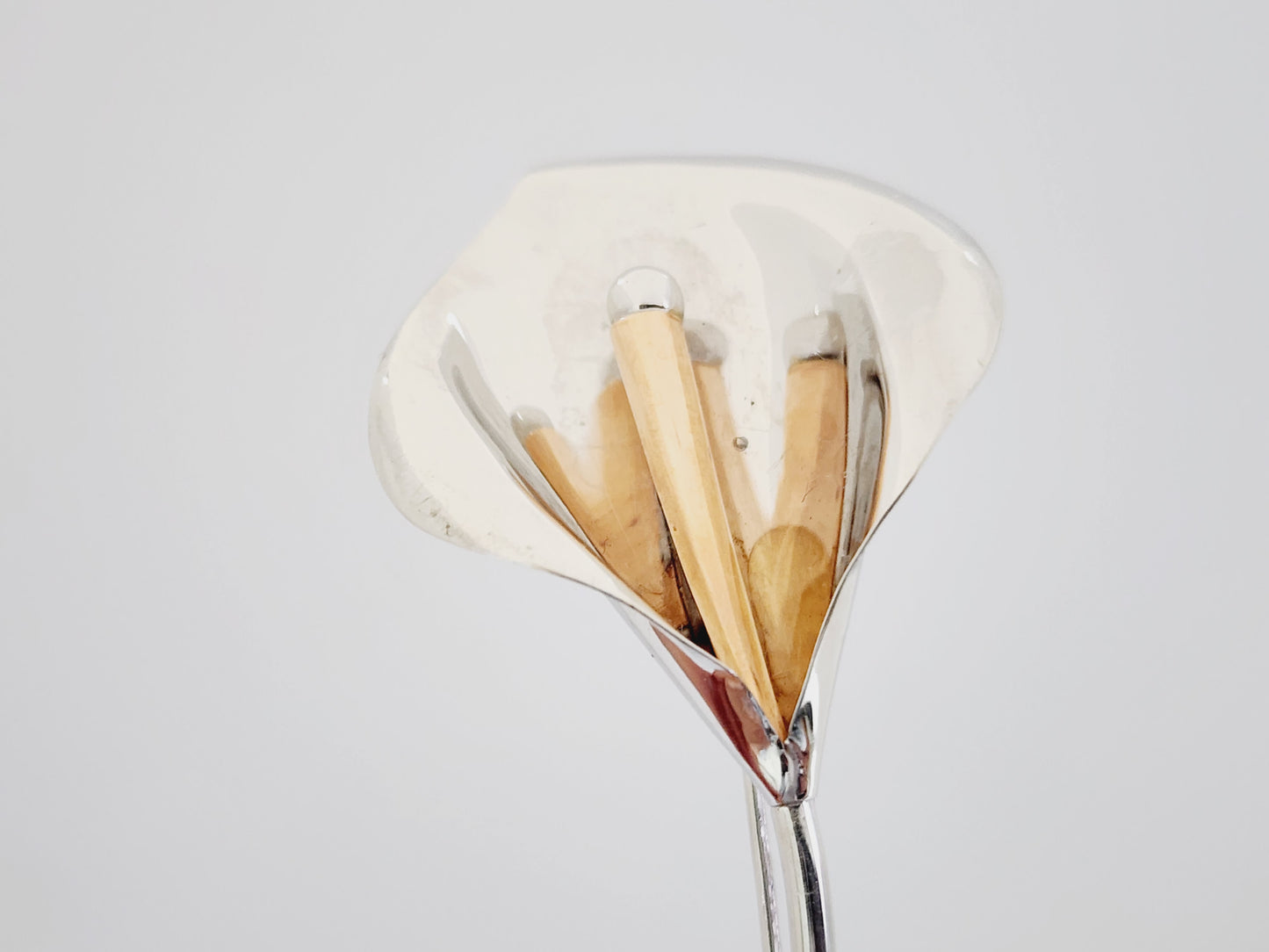 Flower Blossom Brooch Pin – 14K White & Rose Gold