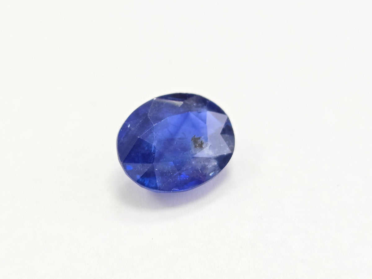 GIA CLEARANCE, 6.44 Carat Natural Blue Sapphire Oval Shape