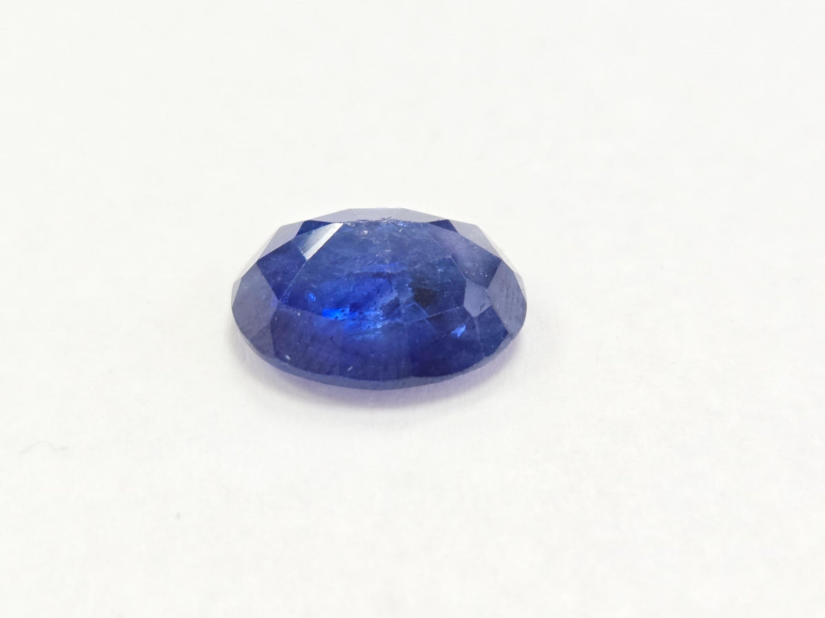 GIA CLEARANCE, 6.44 Carat Natural Blue Sapphire Oval Shape