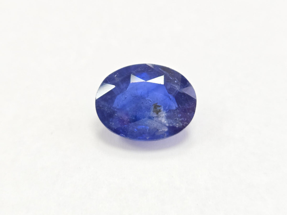 GIA CLEARANCE, 6.44 Carat Natural Blue Sapphire Oval Shape