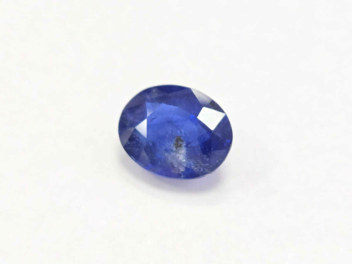 GIA CLEARANCE, 6.44 Carat Natural Blue Sapphire Oval Shape