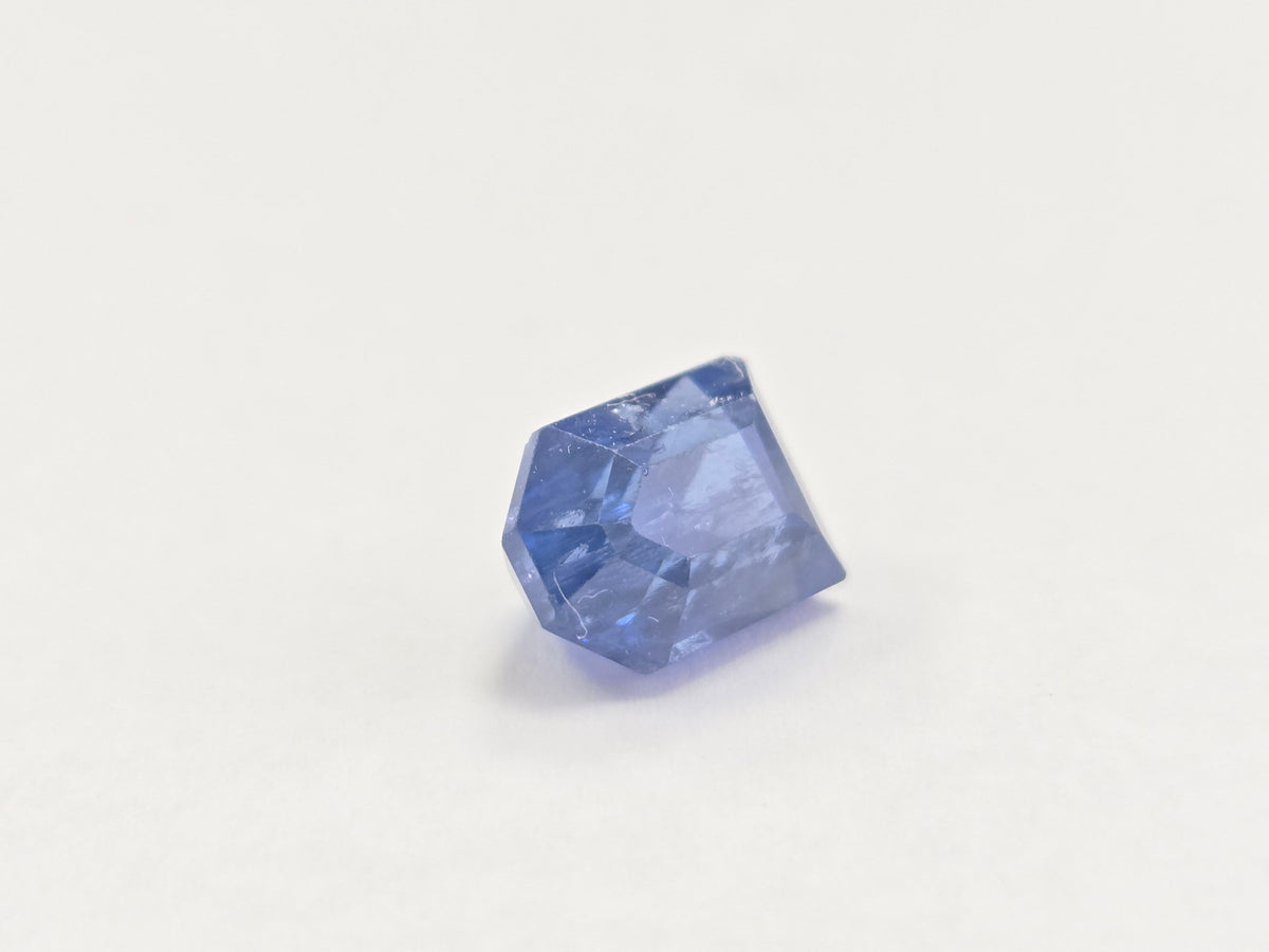 STOCK CLEARANCE GIA, 4.69 Carat Natural Sapphire Pentagonal Step Cut