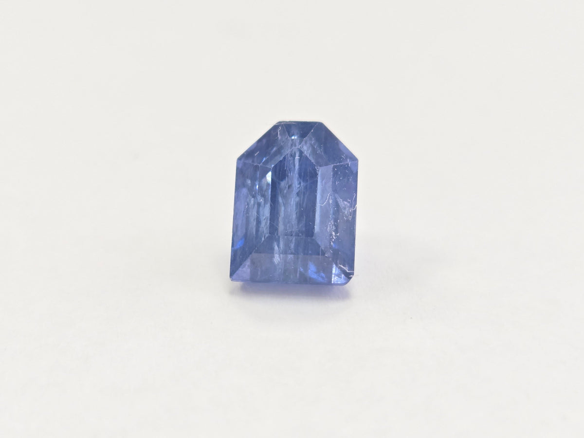 STOCK CLEARANCE GIA, 4.69 Carat Natural Sapphire Pentagonal Step Cut