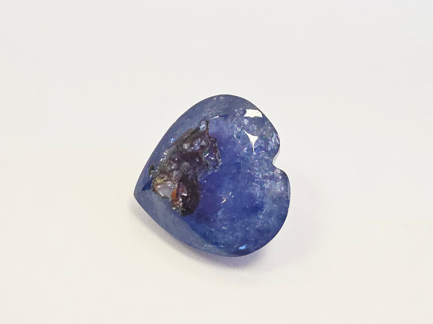 23.67 ct Natural Heart Shape Blue Sapphire