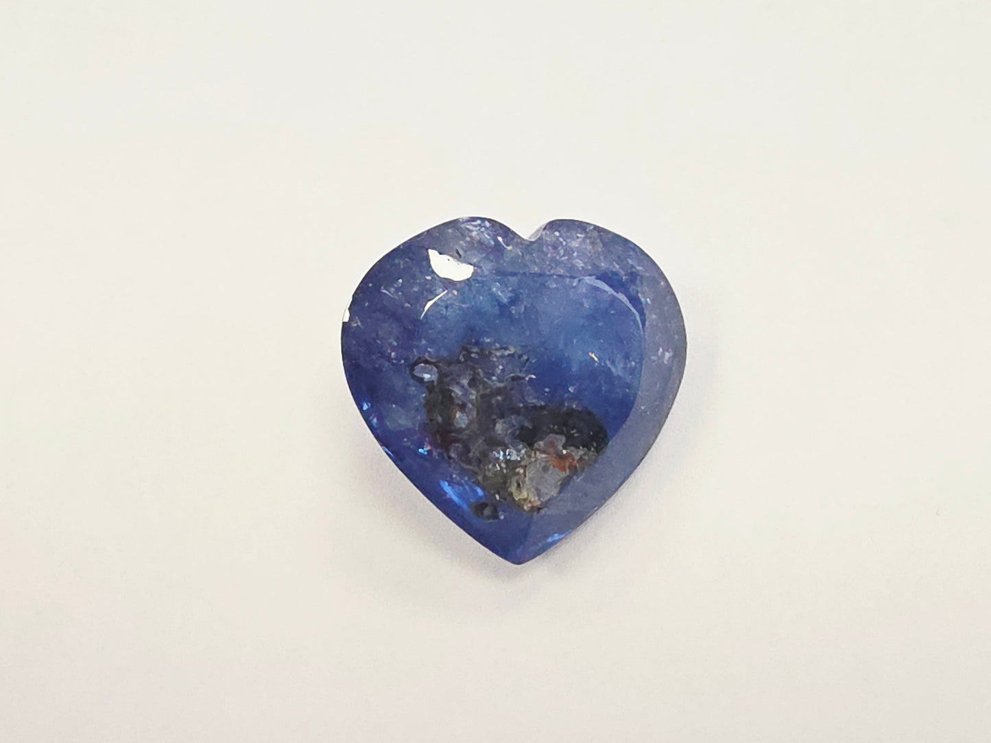 23.67 ct Natural Heart Shape Blue Sapphire