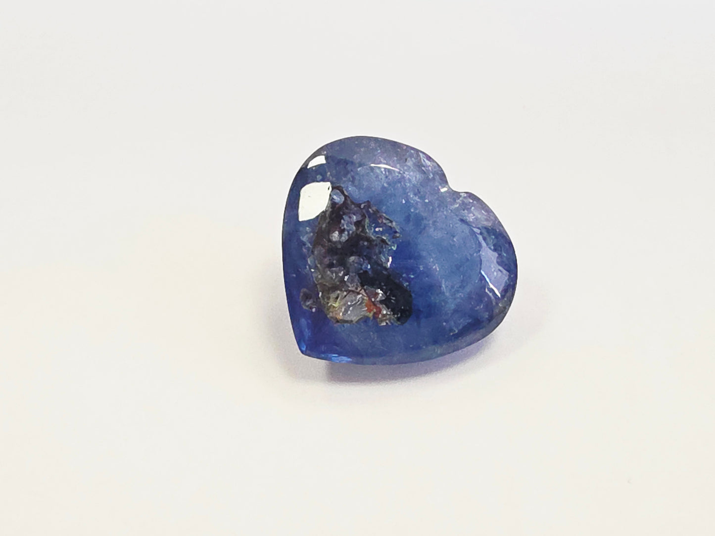 23.67 ct Natural Heart Shape Blue Sapphire