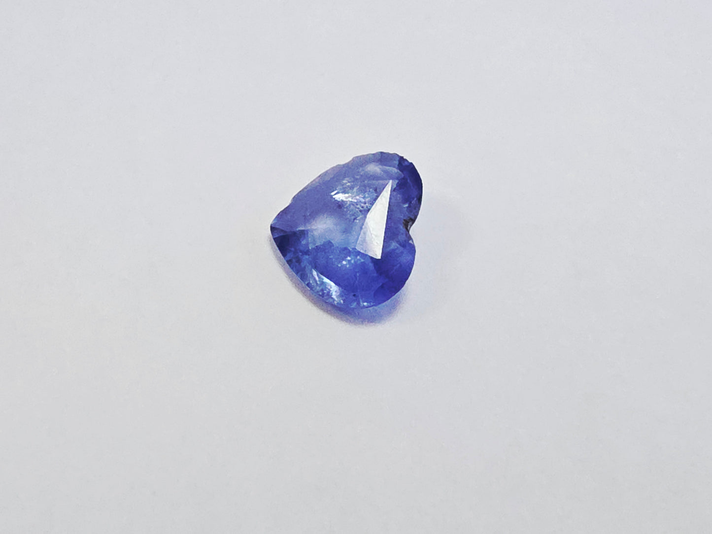2 ct Natural Heart Shape Blue Sapphire