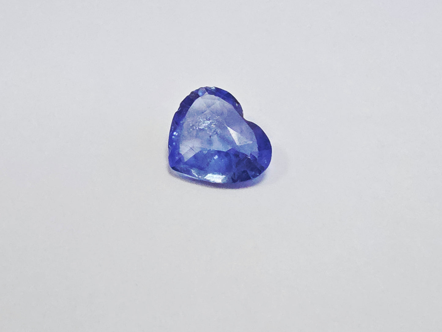 2 ct Natural Heart Shape Blue Sapphire