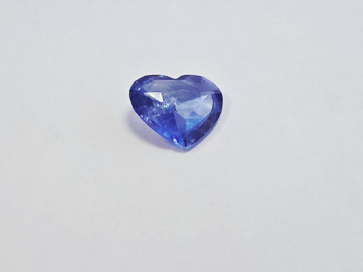 MANUFACTURER PRICING, 2 Cts Heart Shape Natural Blue Sapphire