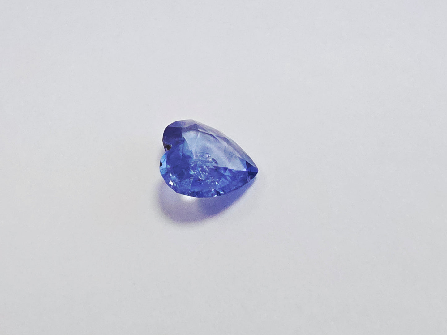 2 ct Natural Heart Shape Blue Sapphire