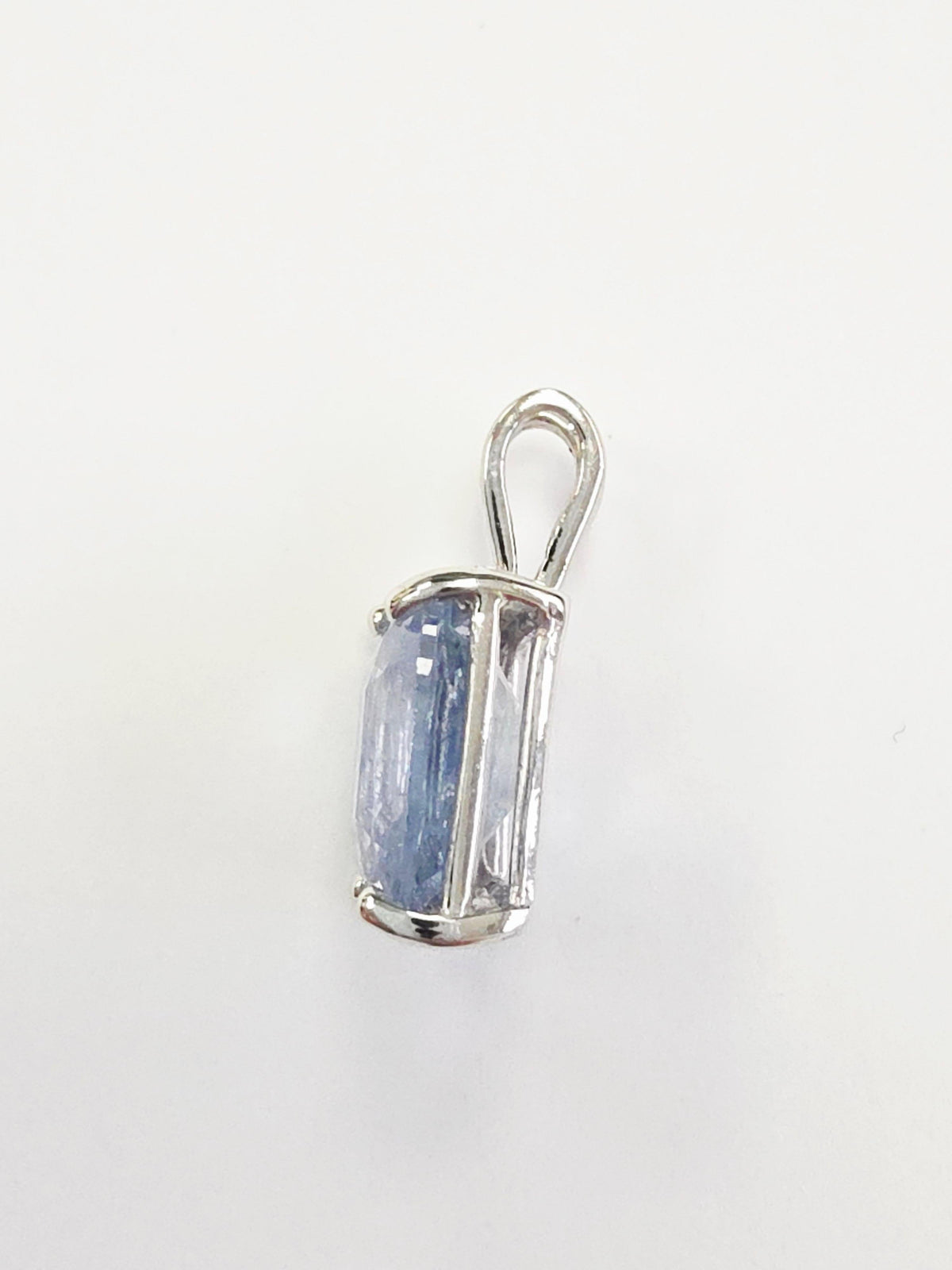WEEK-LONG BLOWOUT SALE, 4.76 Carats Cushion Shape Natural Blue Sapphire Pendant