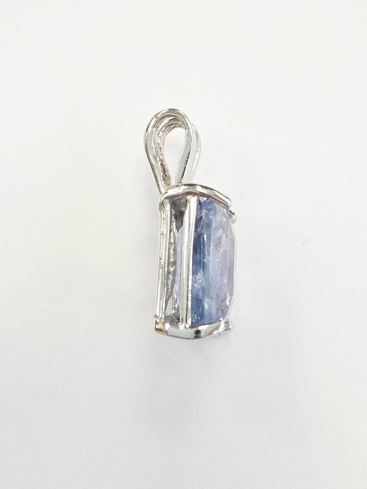 WEEK-LONG BLOWOUT SALE, 4.76 Carats Cushion Shape Natural Blue Sapphire Pendant