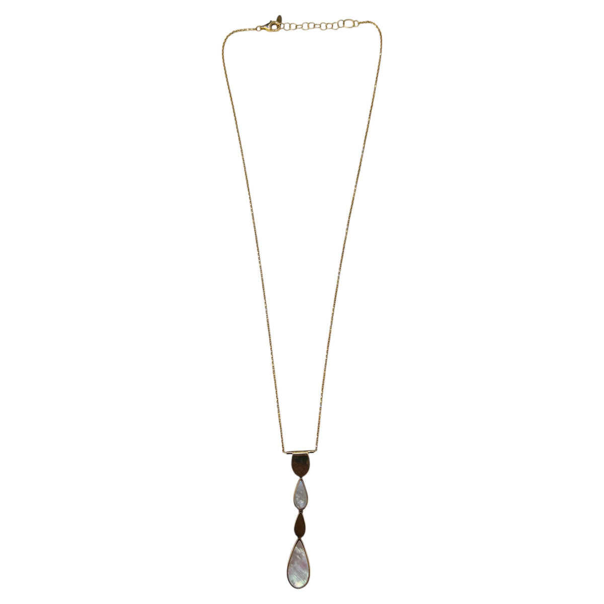 BLOWOUT SALE- NO OFFER, 14k Italian made yellow gold chain-pearl necklace 20"