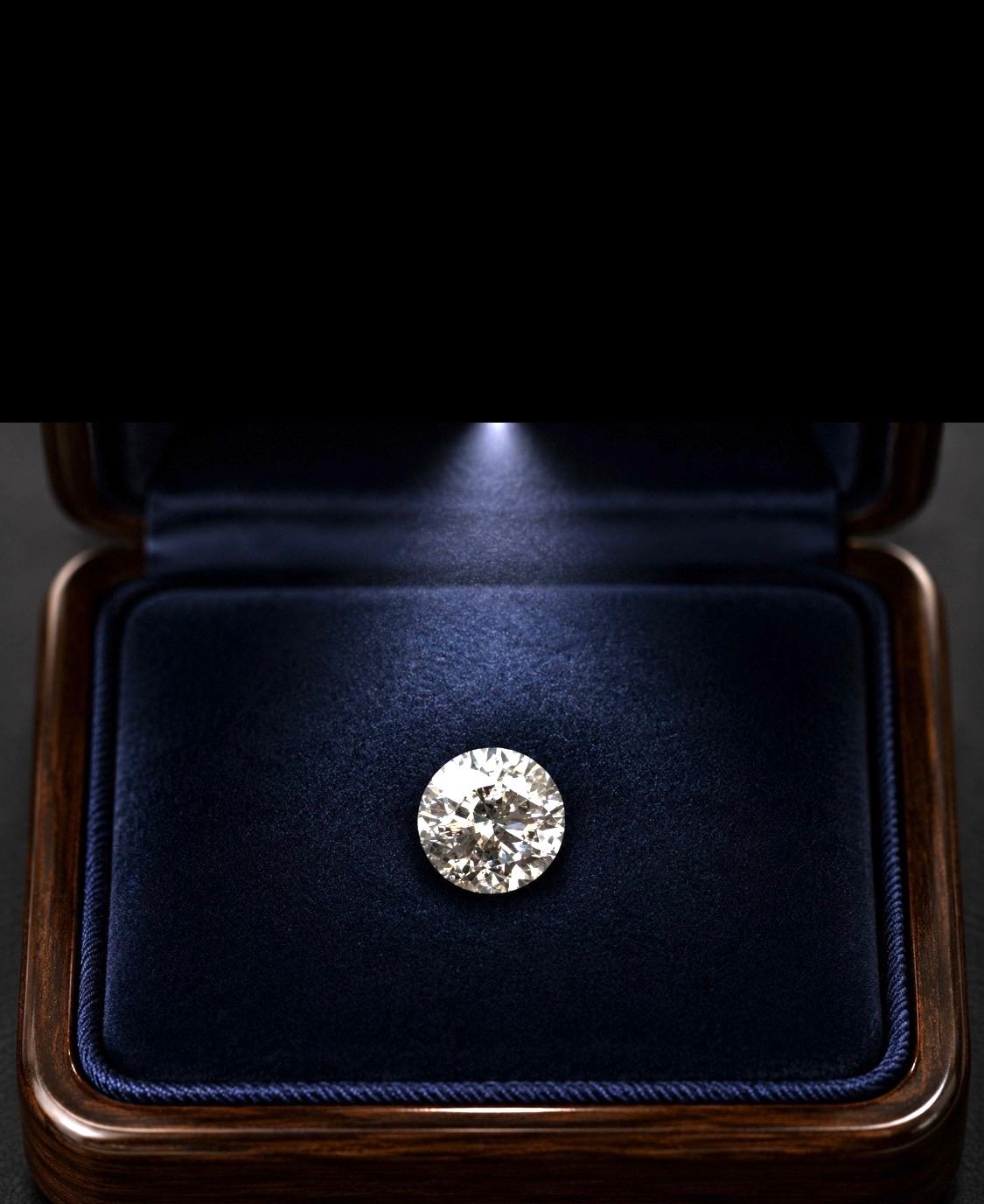 WEEK LONG CLEARANCE, 2.30 Carat Round Shape Natural Diamond No treatments
