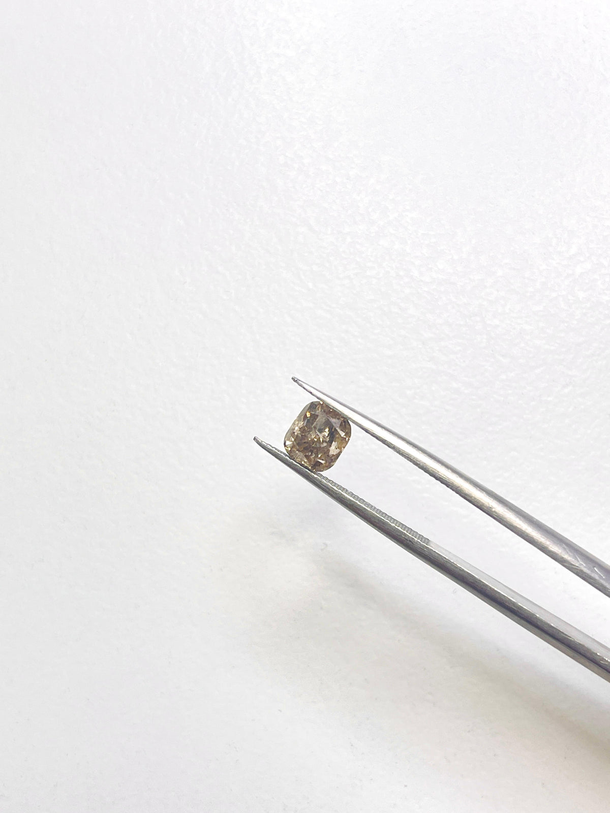 GIA CLEARANCE, 1.08 Carat Natural Fancy Dark Brown Cushion Loose Diamond