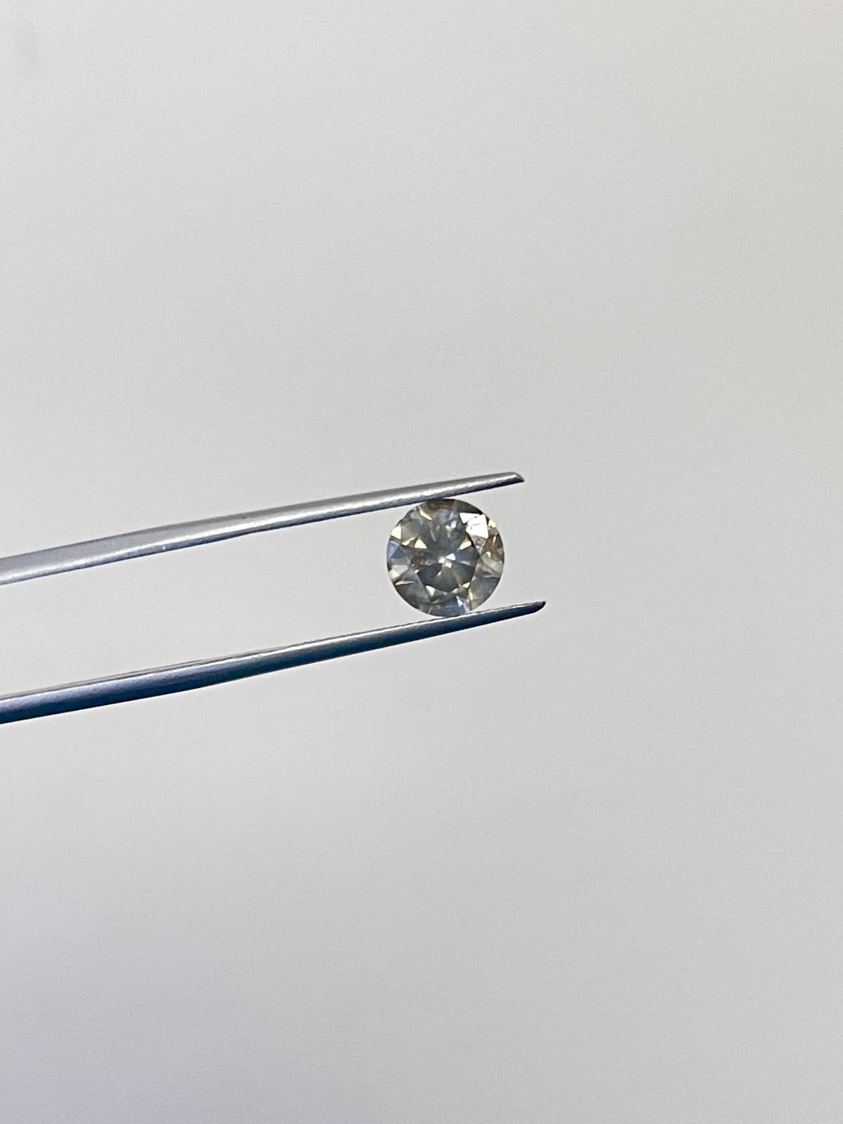 GIA CLEARANCE, 1.84 Carat Fancy Dark Brown Round Loose Diamond