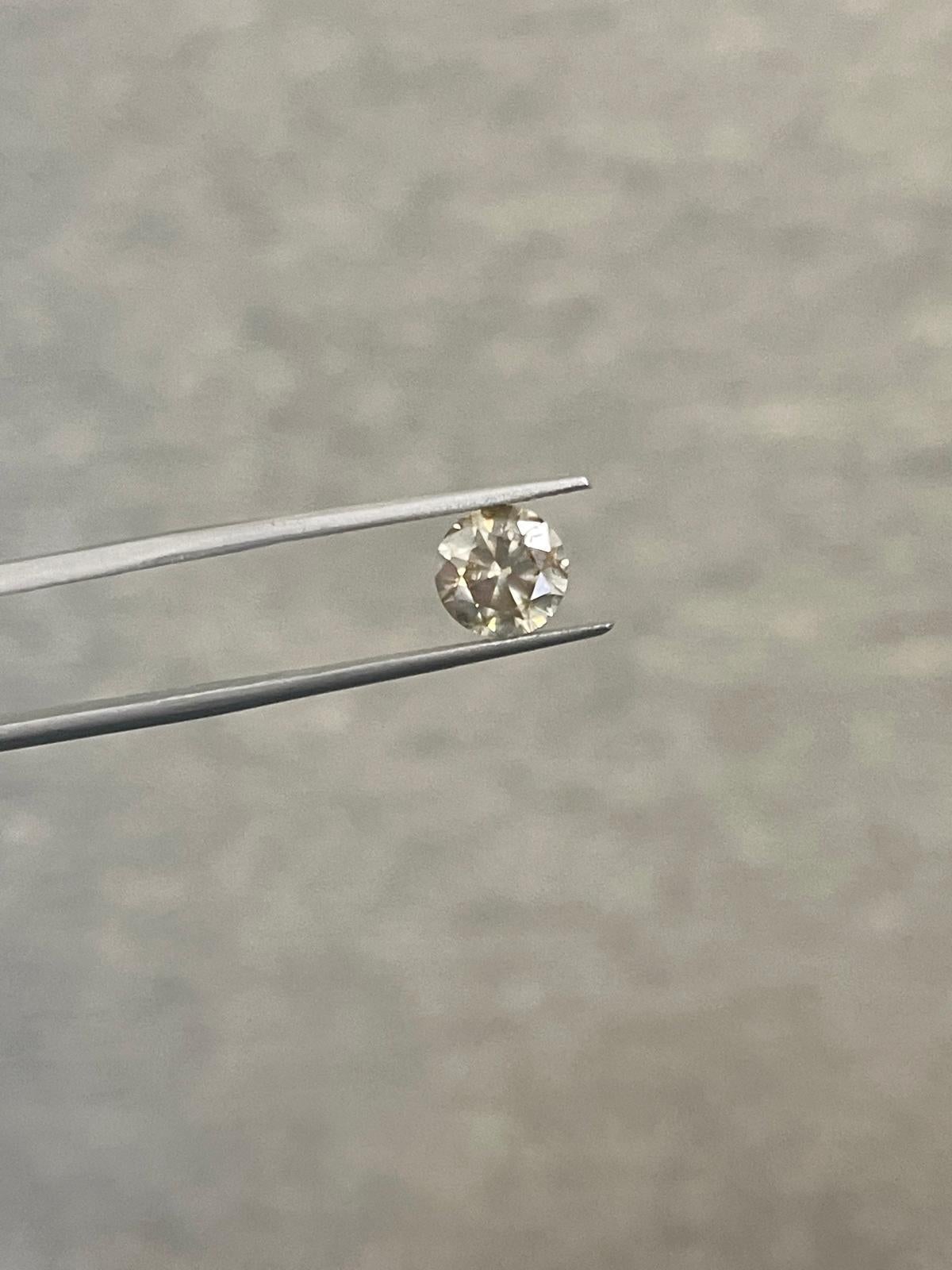 GIA CLEARANCE, 1.84 Carat Fancy Dark Brown Round Loose Diamond