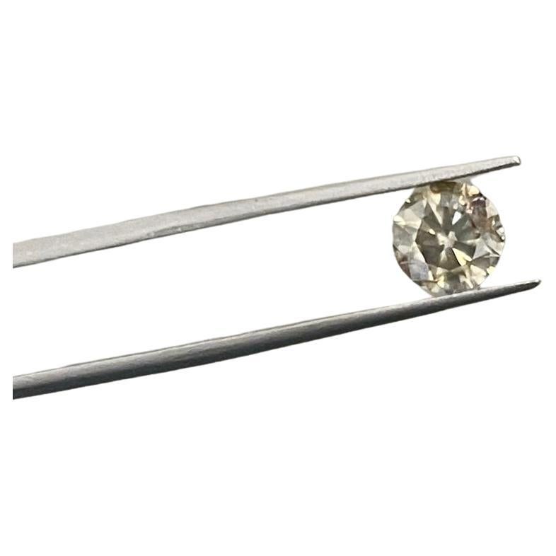 GIA CLEARANCE, 1.84 Carat Fancy Dark Brown Round Loose Diamond
