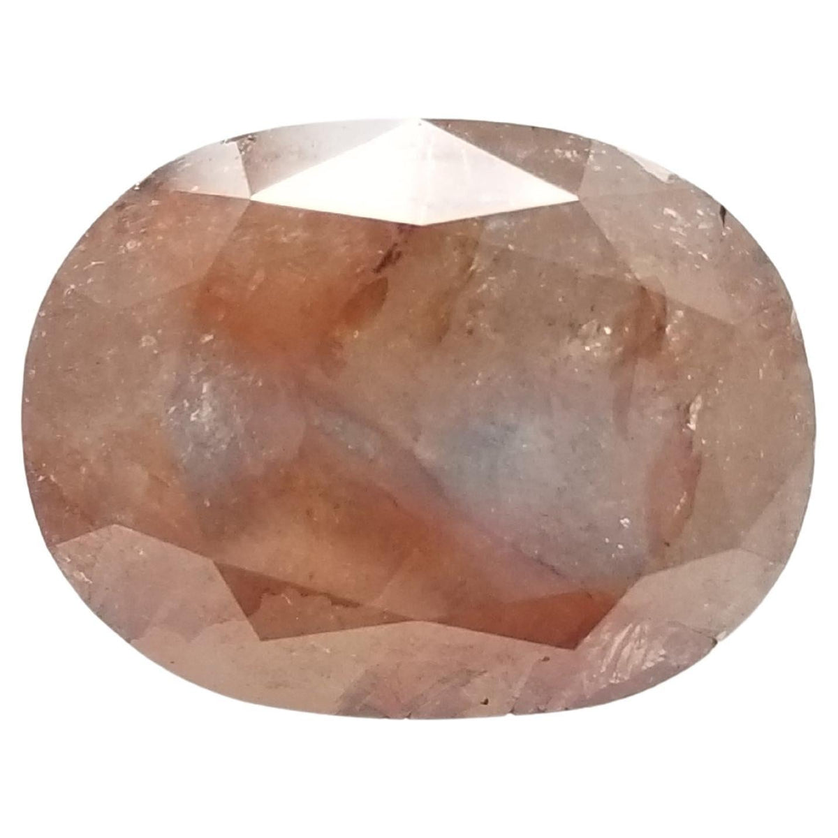 GIA CLEARANCE, 12.21ct Fancy Color Brown-Orange Oval Loose Diamond