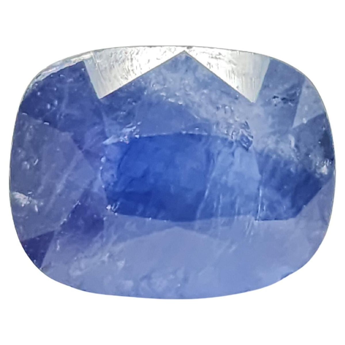 GIA CLEARANCE, 7.48ct Blue Cushion Natural Sapphire by Brillante Jewels