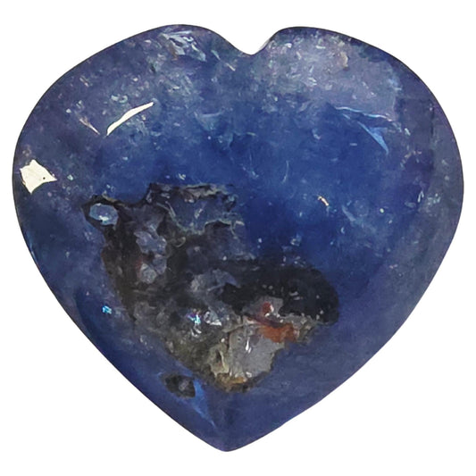23.67 ct Natural Heart Shape Blue Sapphire