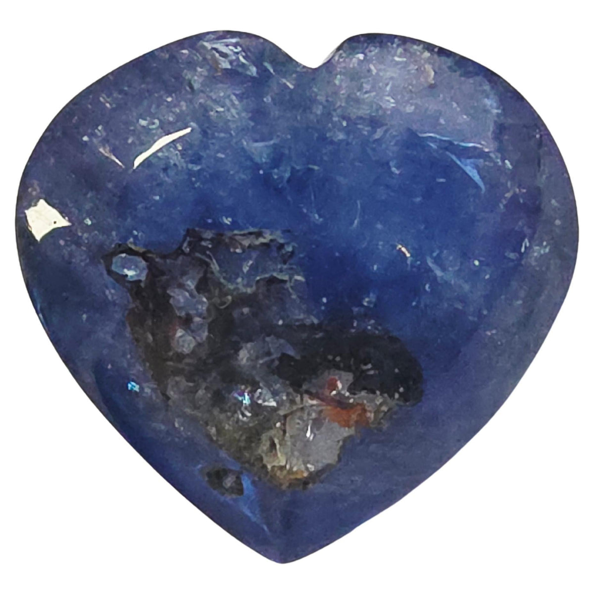 PRICED WHOLESALE, 23.67 ct Heart Shape Blue Natural Sapphire