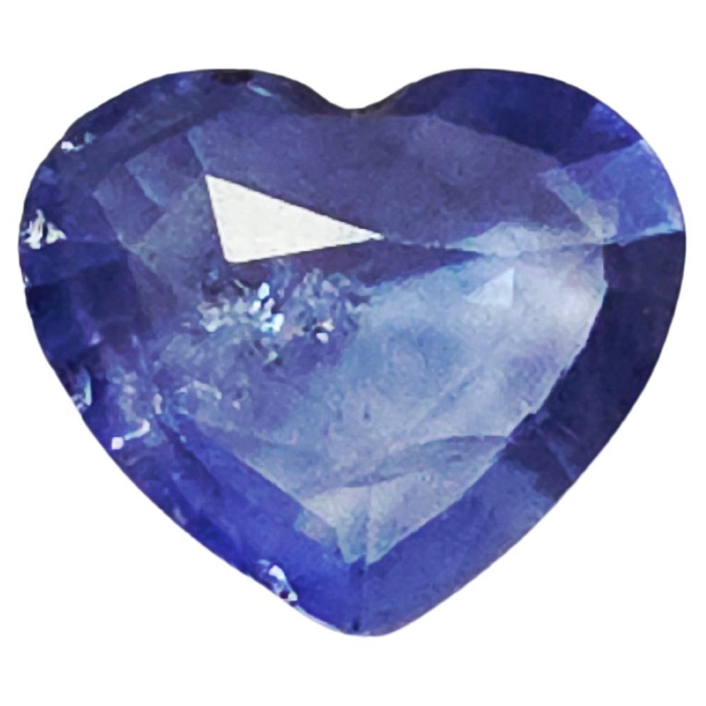 MANUFACTURER PRICING, 2 Cts Heart Shape Natural Blue Sapphire