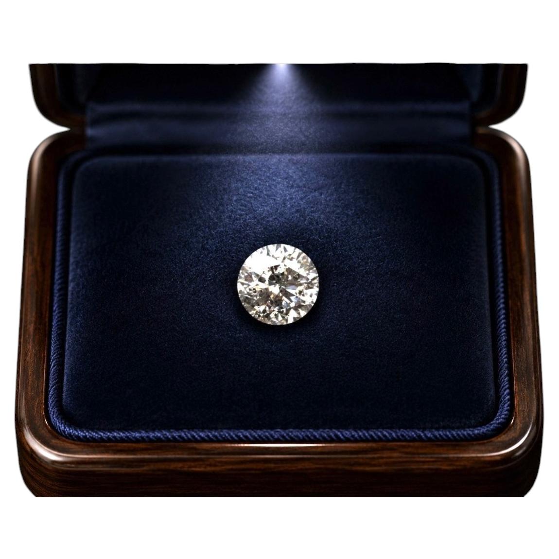WEEK LONG CLEARANCE, 2.30 Carat Round Shape Natural Diamond No treatments